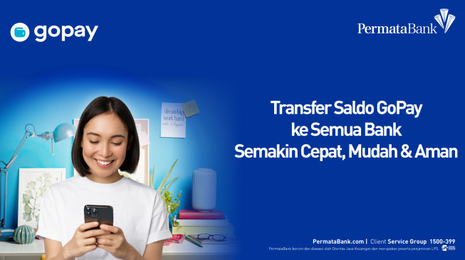 PermataBank Implementasikan BI-FAST, Transfer Saldo GoPay ke Bank Semakin Cepat dan Aman